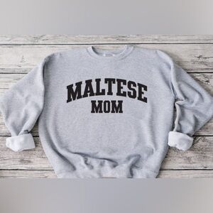 Maltese Mom Crewneck